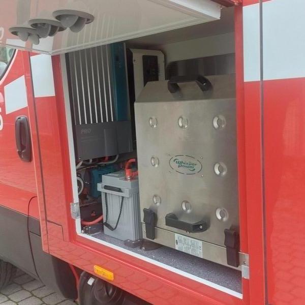 Il nuovo AUTOFURGONE per il NUCLEO NBCR dei VVF